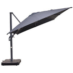 Load image into Gallery viewer, Santa Fe 3x4m Cantilever Umbrella with Water Base - Dark Grey