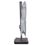 Load image into Gallery viewer, Santa Fe 3x4m Cantilever Umbrella with Water Base - Light Grey