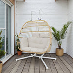 Load image into Gallery viewer, Snug Steel Hanging Chair - Natural