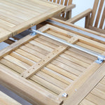 Load image into Gallery viewer, Solus 11pc Teak Extension Dining Setting