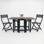 Load image into Gallery viewer, Tea 3pc Balcony Setting - Black