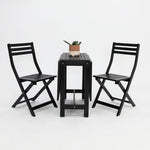 Load image into Gallery viewer, Tea 3pc Balcony Setting - Black