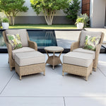 Load image into Gallery viewer, Tortuga 5pc Relax Lounge Setting - Driftwood