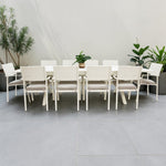 Load image into Gallery viewer, Tyler 11pc Extension Dining Setting - Cream