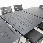 Load image into Gallery viewer, Tyler 11pc Extension Dining Setting - Anthracite