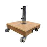 Load image into Gallery viewer, Umbrella Base 25kg Deluxe Aluminium - Timber Look