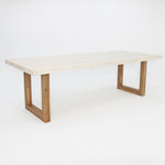 Load image into Gallery viewer, Veltis 250cm Travertine Dining Table