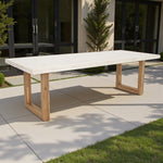 Load image into Gallery viewer, Veltis 250cm Travertine Dining Table