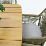 Load image into Gallery viewer, Versailles Albenga 9pc Dining Setting - Taupe