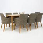 Load image into Gallery viewer, Versailles Faro 9pc Dining Set - Grey