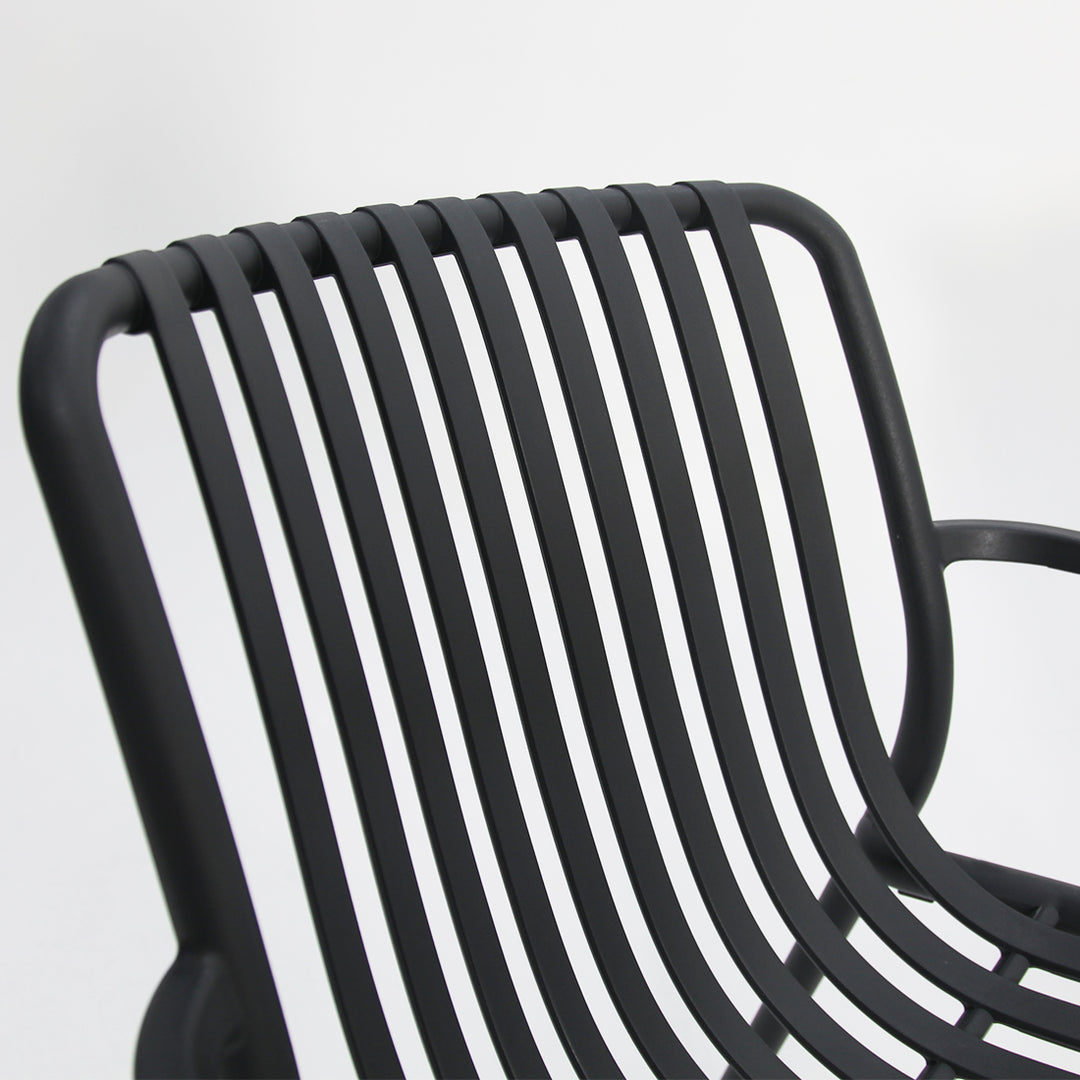 Voyage 4pc Balcony Setting - Gunmetal