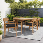 Load image into Gallery viewer, Weston 7pc Teak Dining Setting