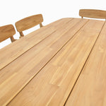 Load image into Gallery viewer, Weston 9pc Teak Dining Setting