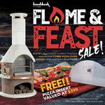 Load image into Gallery viewer, Buschbeck Rondo Fireplace and Pizza Oven - Mocha