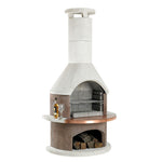 Load image into Gallery viewer, Buschbeck Rondo Fireplace and Pizza Oven - Mocha