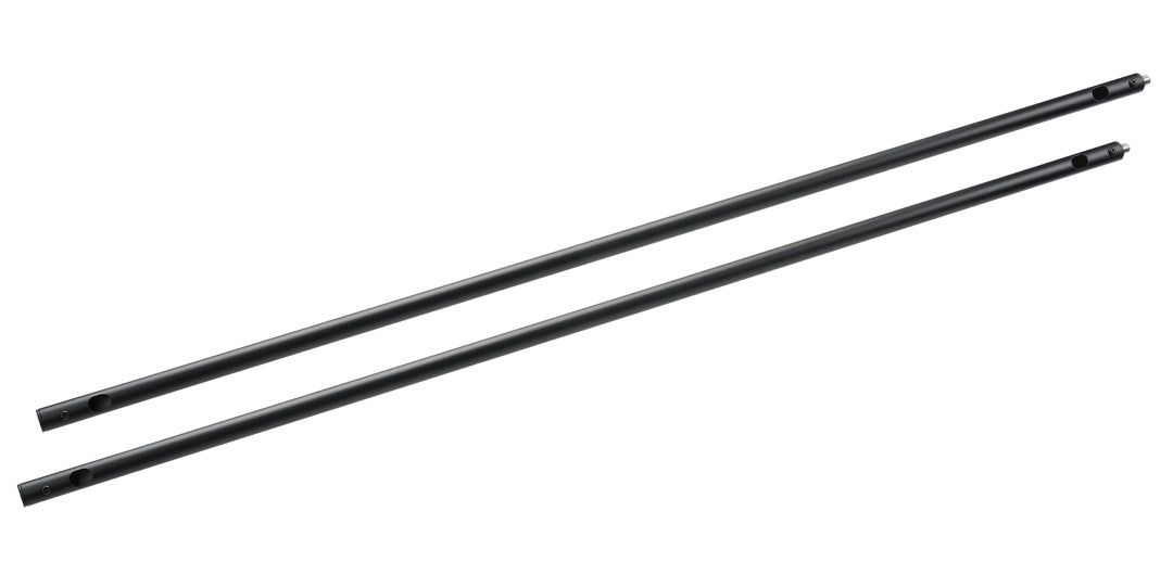 2pc Extension Mount Poles 1200mm - Black