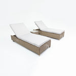 Load image into Gallery viewer, Amani 3pc Sunlounge Setting - Driftwood Stone