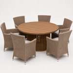 Load image into Gallery viewer, Cairns Amani 7pc Dining Setting - Driftwood