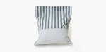 Load image into Gallery viewer, Lazy Days Grey and White Stripe Floating Beanbag