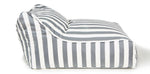 Load image into Gallery viewer, Hang Out Grey + White Outdoor Beanbag
