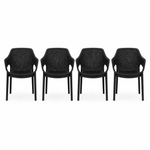 Load image into Gallery viewer, Calhoun Dining Chair Set of 4 - Black