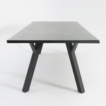 Load image into Gallery viewer, Athena Table Anthracite dark grey ceramic top