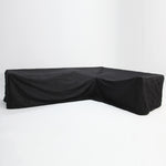 Load image into Gallery viewer, Odie Home Premium Large L-Shape Long Left Side Lounge Cover - Black