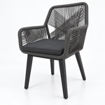 Load image into Gallery viewer, Albenga Steel Dining Chair - Black