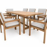 Load image into Gallery viewer, Nordic 9pc Dining Setting