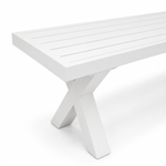 Load image into Gallery viewer, Ravenne 220cm Bench - White
