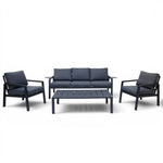 Load image into Gallery viewer, Arlo 4pc Lounge Setting - Grey