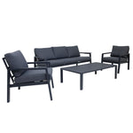 Load image into Gallery viewer, Arlo 4pc Lounge Setting - Grey