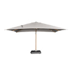 Load image into Gallery viewer, Santa Fe 3x4m Cantilever Umbrella Timber Look Frame with Water Base - Light Grey