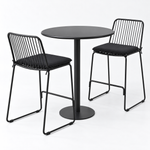 Load image into Gallery viewer, Kenty Cila 3pc Bar Setting - Black