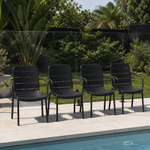 Load image into Gallery viewer, Mariss Dining Chair Set of 4 - Black