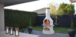 Load image into Gallery viewer, Buschbeck Rondo Fireplace and Pizza Oven - White
