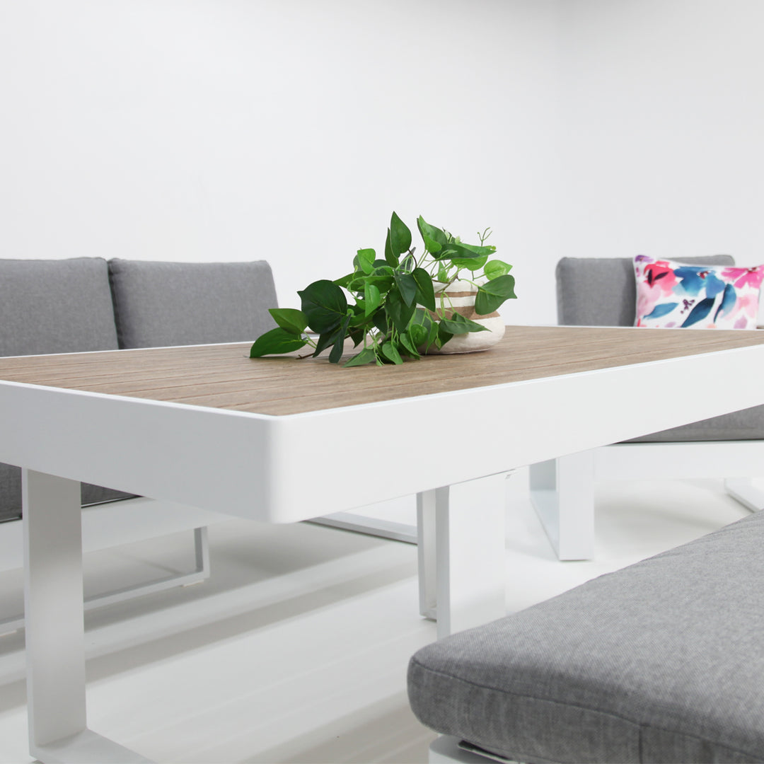 Frampton 5pc Lounge Setting - White