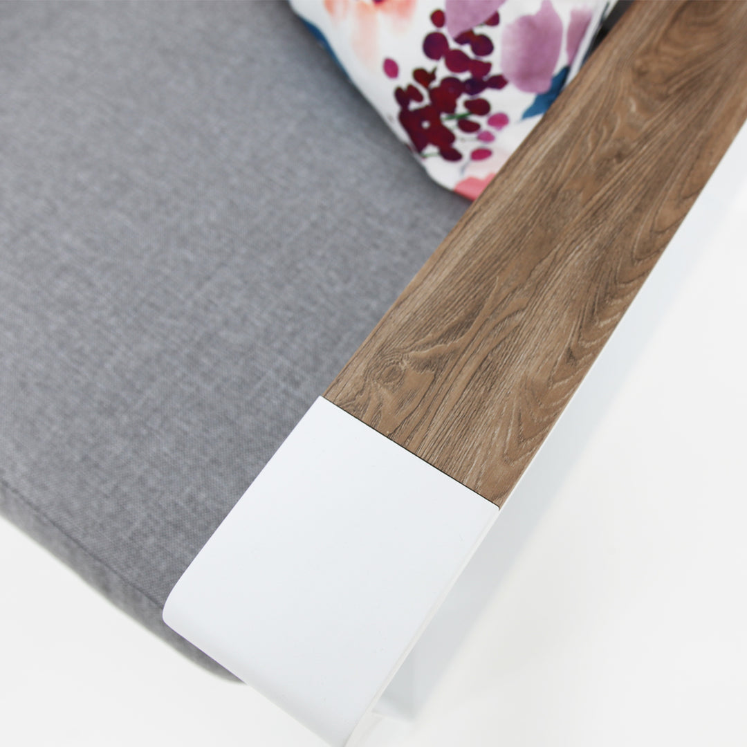 Frampton 5pc Lounge Setting - White