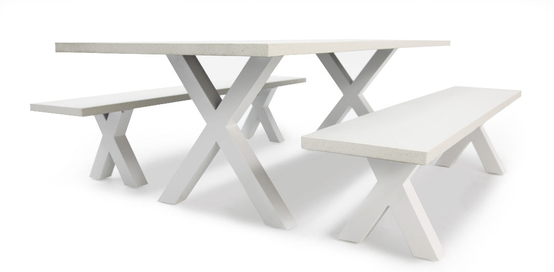 Drift 3pc Terrazzo Dining Setting