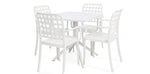 Load image into Gallery viewer, Frankie 5pc Armchair Dining Setting - White