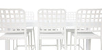 Load image into Gallery viewer, Frankie Remix 7pc Bar Set Armless - White