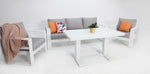 Load image into Gallery viewer, Hayman 311 Lounge Setting with Holste Adjustable Table - White