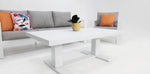 Load image into Gallery viewer, Hayman 311 Lounge Setting with Holste Adjustable Table - White