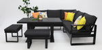 Load image into Gallery viewer, Hayman Holste Corner Lounge Setting - Black