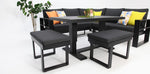 Load image into Gallery viewer, Hayman Holste Corner Lounge Setting - Black