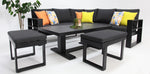 Load image into Gallery viewer, Hayman Holste Corner Lounge Setting - Black