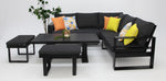 Load image into Gallery viewer, Hayman Holste Corner Lounge Setting - Black