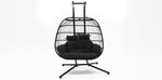 Load image into Gallery viewer, Snug Steel Hanging Chair - Black