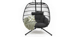 Load image into Gallery viewer, Snug Steel Hanging Chair - Black