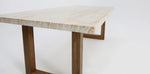 Load image into Gallery viewer, Veltis 220cm Travertine Dining Table